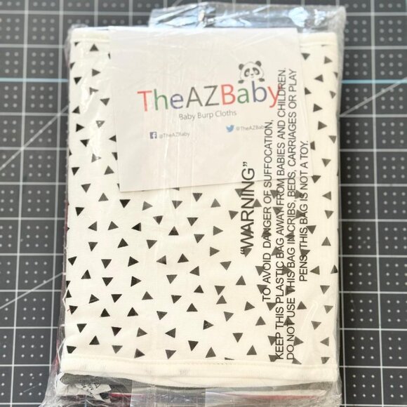 Unisex Baby Burp Cloths by TheAZBaby - NWT - Picture 5 of 8